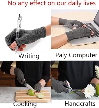 2 Dual Anti-Arthritis Compression Gloves