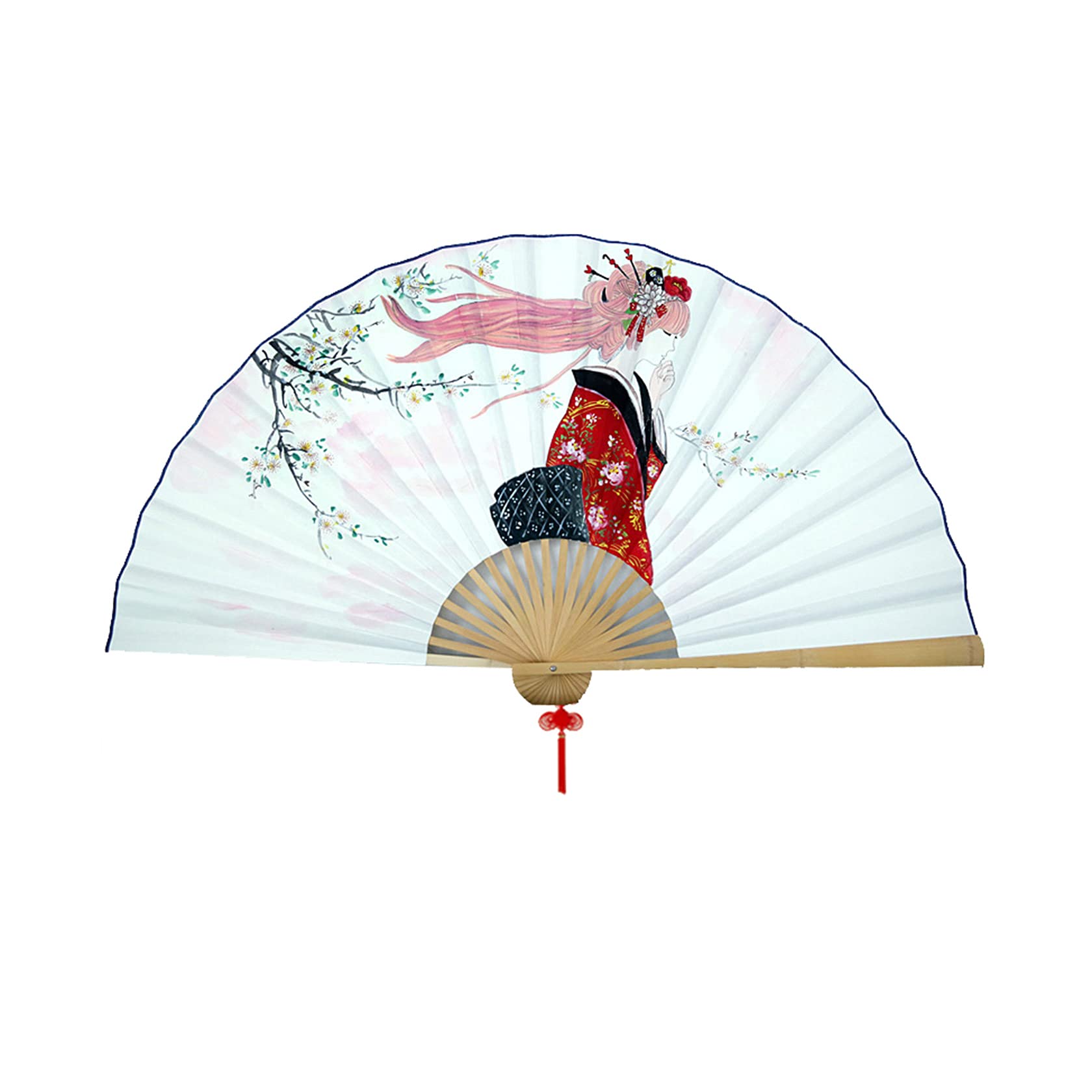 Amazon.co.jp: 装飾用扇子、扇子手描き扇子、和風、茶屋、レストラン  