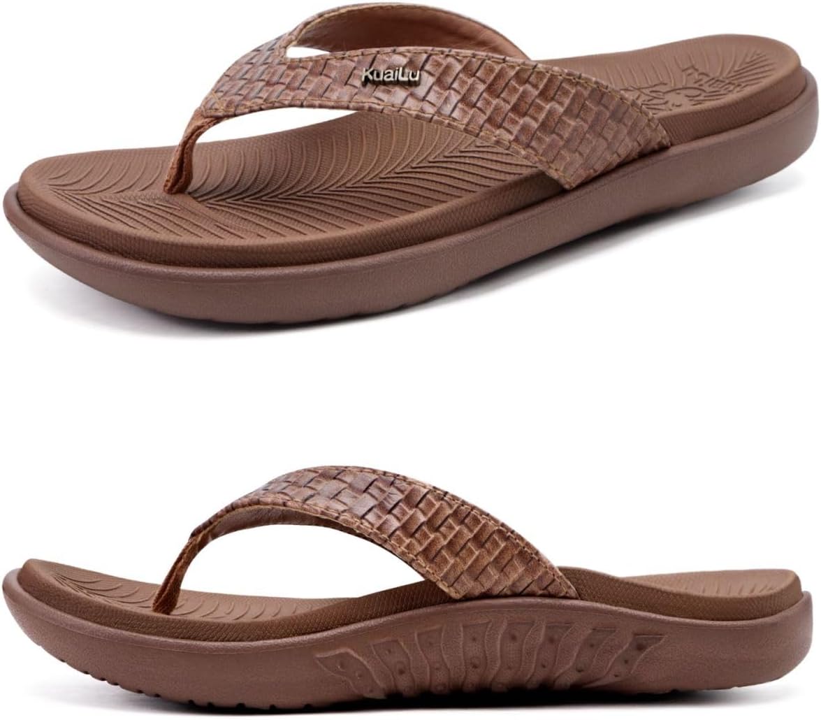 Womens Flip Flops Ladies Yoga Mat Comfortable Walking Thong Sandals With Plantar Fasciitis Arch Support Slip On Indoor Outdoor For Summer