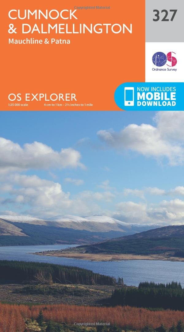 Ordnance Survey Explorer Map 327 Cumnock and Dalmellington