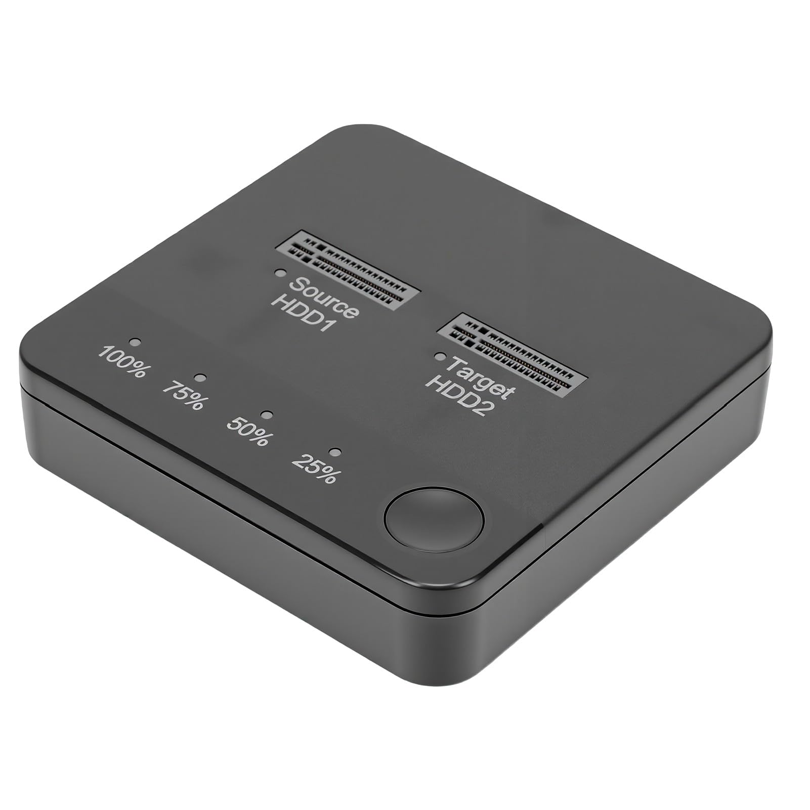 Docking Station Serial ATA M.2 Dual Bay, Custodia Duplicatore Dual Bay per Copia Offline, Supporto Chiave M.2 B Chiave B& 2230 2242 2260 2280 22110, Indicatore di Avanzamento LED,One