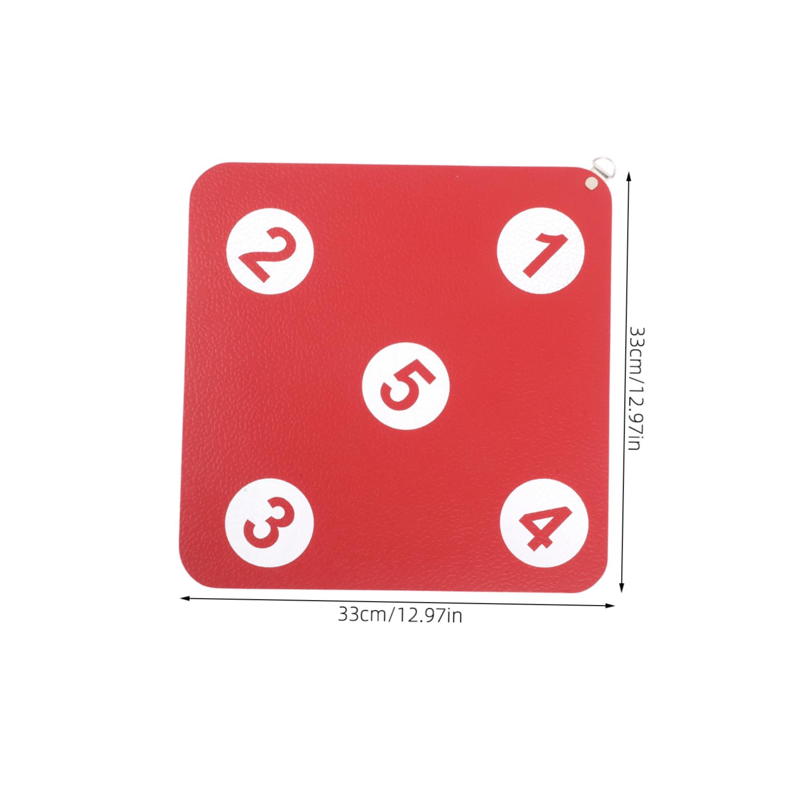 Happyyami Rubber Fencing Training Target Durable Double Sided Practice Tool for Precision Skills for Indoor and Outdoor Use Sturdy Wall Mounted Fencing Equipment