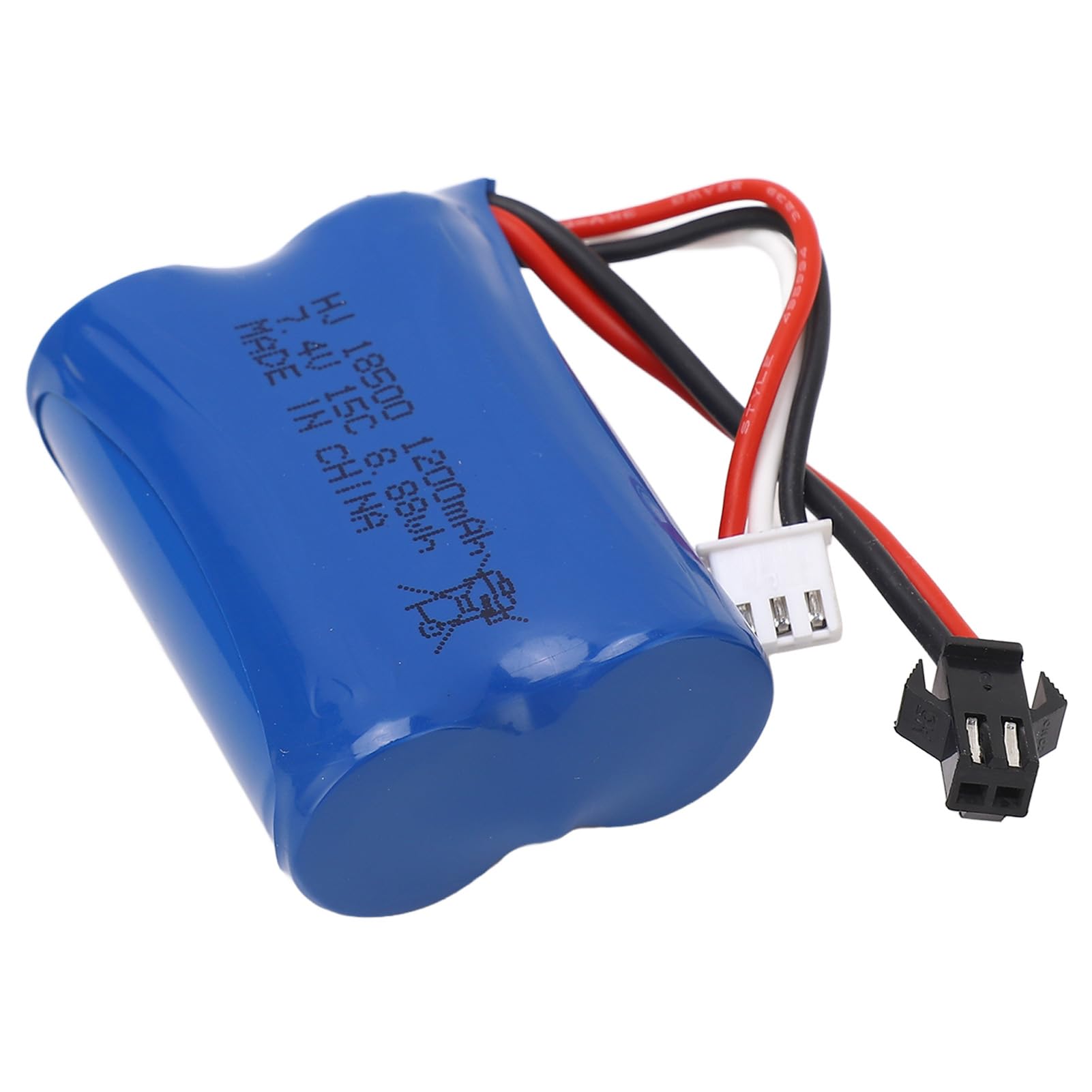 Batterie LiPo pour Voiture RC, Batterie au Lithium Légère de