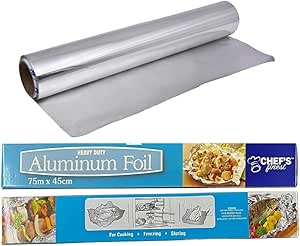 Aluminium Foil Kitchen Catering Roll Tin Food Grade Baking Oven Wrap