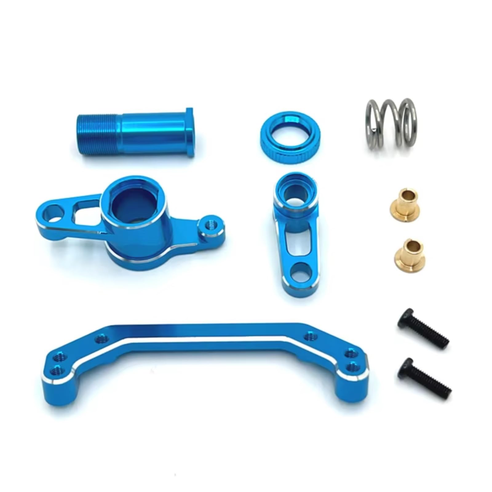 Piezas Vehículos RC para LC PTG-2 PTG-2R 1/10 Componente De Dirección De Metal RC para Coche De Carreras Camión para Buggy Piezas De Mejora