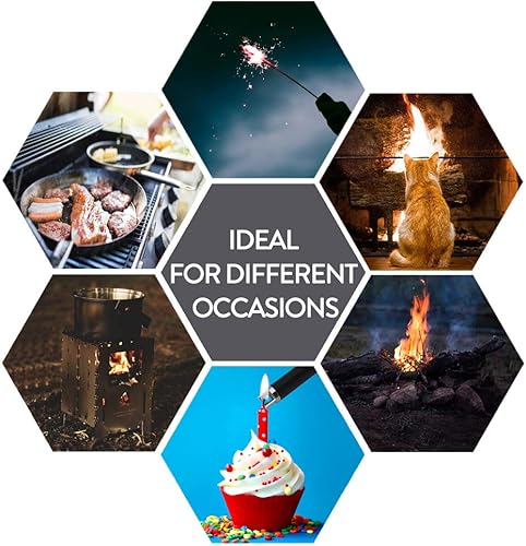 Miniatura 6 de Encendedor de arco de vela SUPRUS USB de 689pulgadas recargable sin llama resistente al viento Paquete de 1 Negro