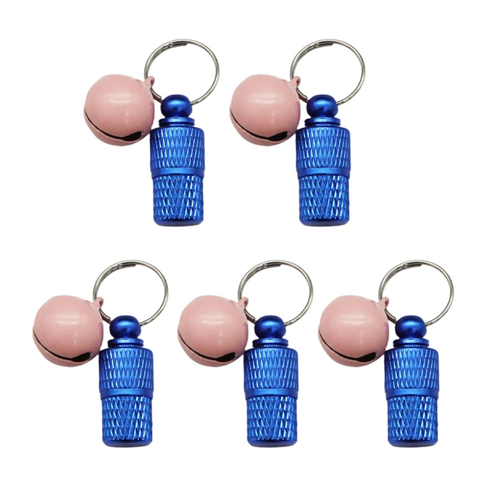 MICFENY 10PCS Customizable Dog Identification Label Holder Brass Metal Pet Label Pendant For Name And Address Information