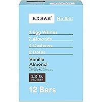 Vista 1 de RXBAR Protein Bars, Protein Snack, Snack Bars, Vanilla Almond, 22oz Box (12 Count)