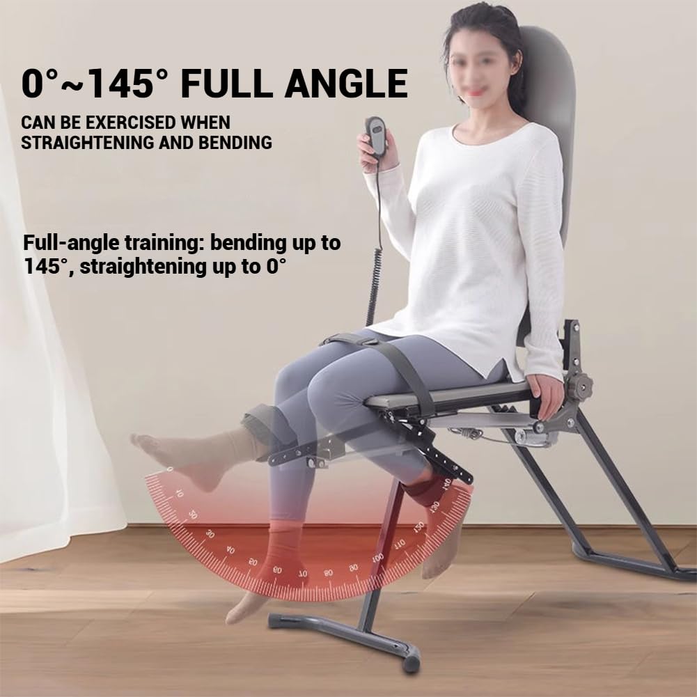 Sedia Per L'allenamento Riabilitativo Dell'articolazione Del Ginocchio, Aumento Passivo Continuo Del Movimento, Macchina Per Piegare E Raddrizzare La Rigidità Delle,With backrest
