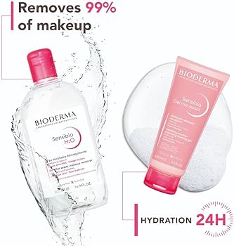 Amazon.com: Bioderma Sensibio H2O 500ml + Sensibio Foaming