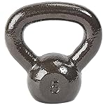 Fitvids Kettlebell Cast Iron Solid Smooth Weights for Strength Training, Home Workout Gym, Training Kettlebells Sets for Women & Men