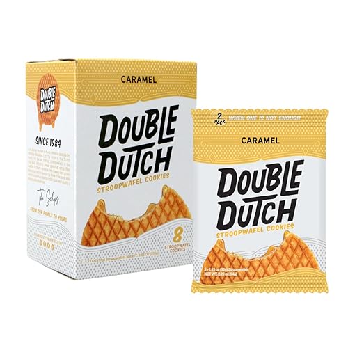 Double Dutch Stroopwafel Cookies – 2 Pack – 16 Waffles