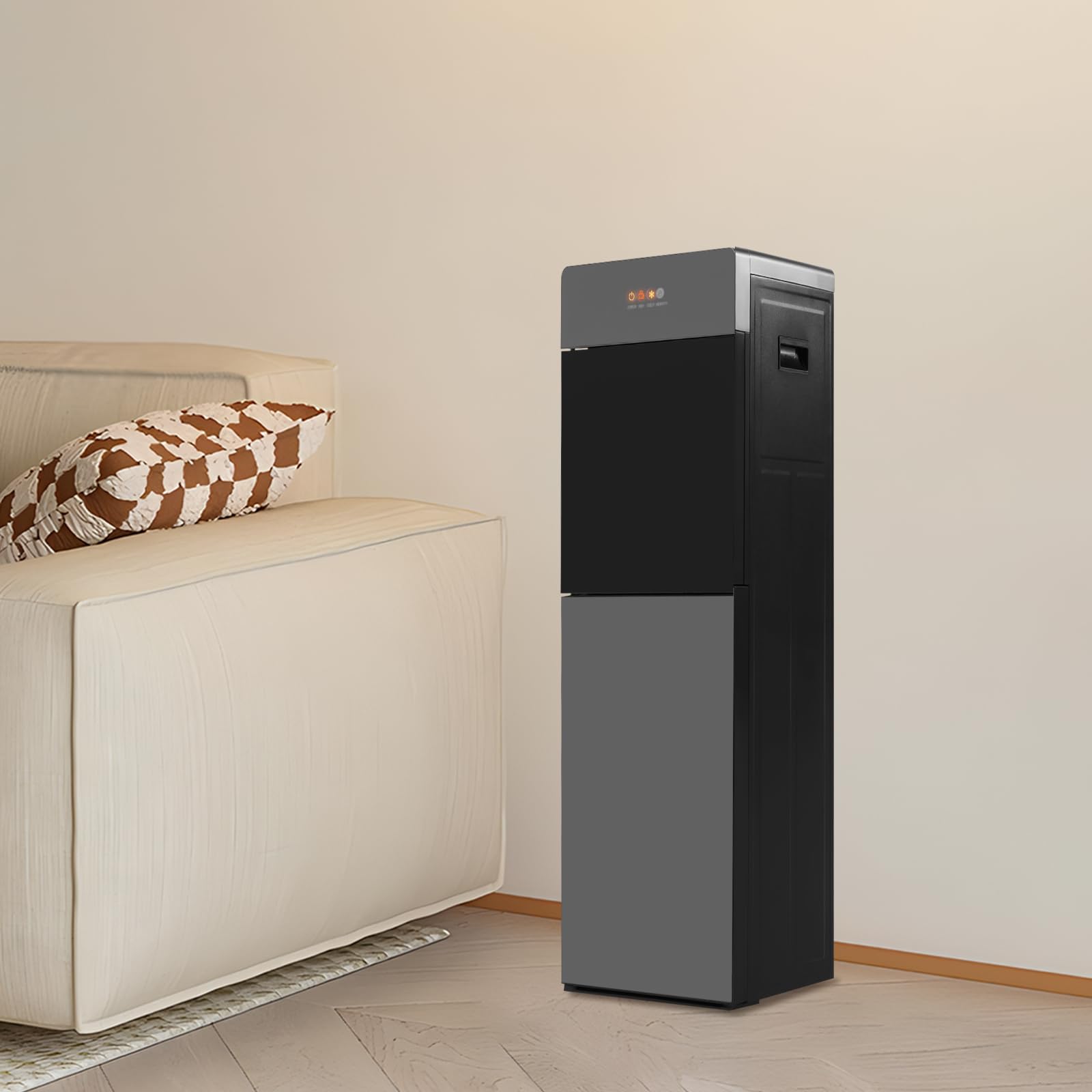 Distributore di acqua indipendente per ufficio o casa, 500 W, riscaldamento 75 W, 5 l/h raffreddamento, 3 uscite