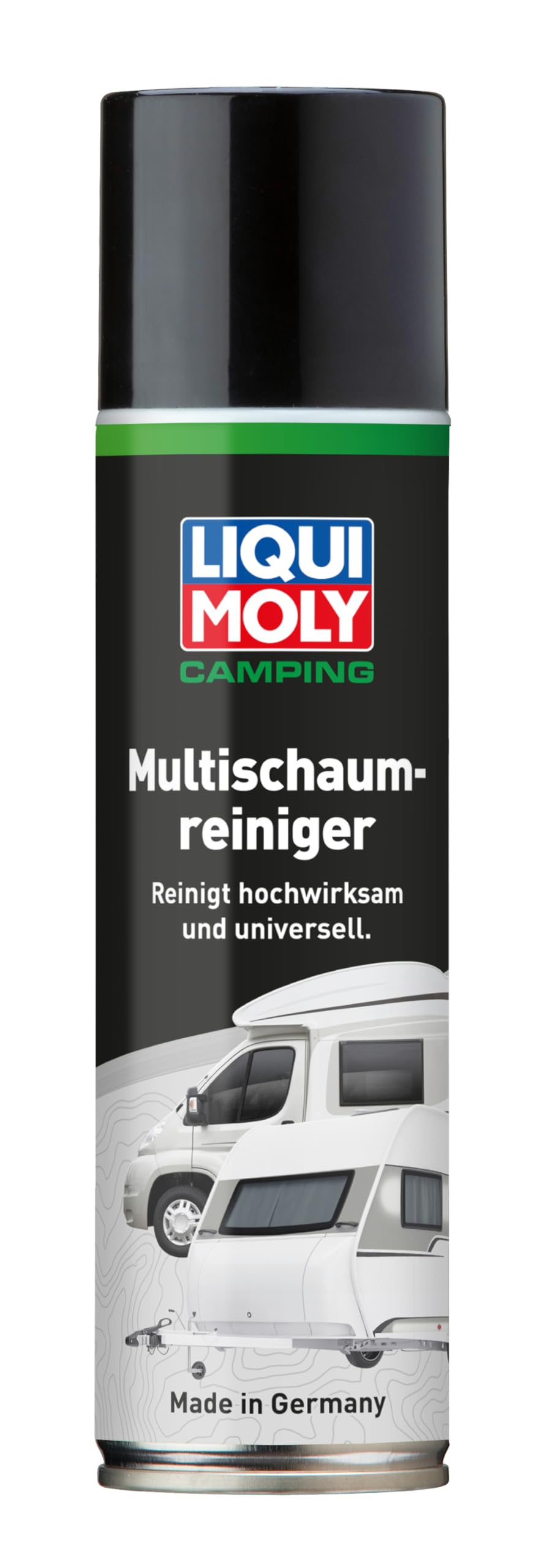 Liqui Moly Limpiador de Espuma Multiusos para Camping, 300 ml, Limpieza, Cuidado, Mantenimiento, número de Referencia: 21812