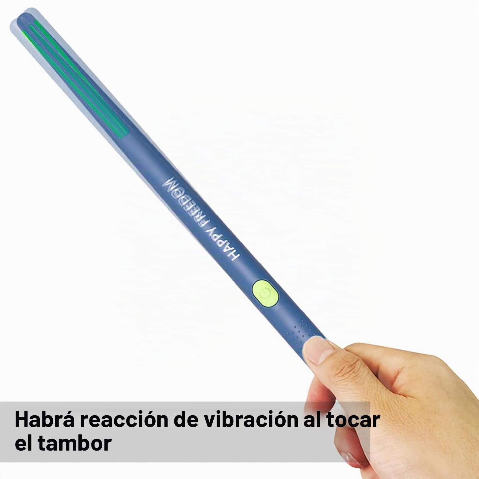 Batería Eléctrica de Aire, Batería Virtual, Detección de Movimiento 3D, 8 Sonidos Bluetooth Batería Portátil Invisible RGB con Baquetas, para Adultos, Accesorios de Percusión
