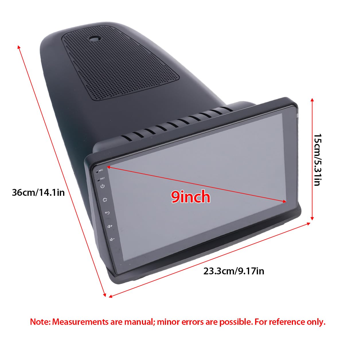 9 inch Android 15 Podwójny DIN Radio samochodowe for Opel/Vauxhall Antara 1 2006-2017,2+32G Touchscreen Autoradio Navi Wireless Carplay Android Auto Bluetooth FM/RDS Kamera cofania Mirror Link