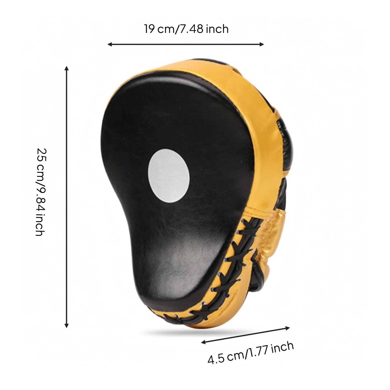 Protector para Boxeo Curva Entrenamiento Curvas Objetivo Central Golpeo con Objetivo Visual Resistentes para Gimnasio