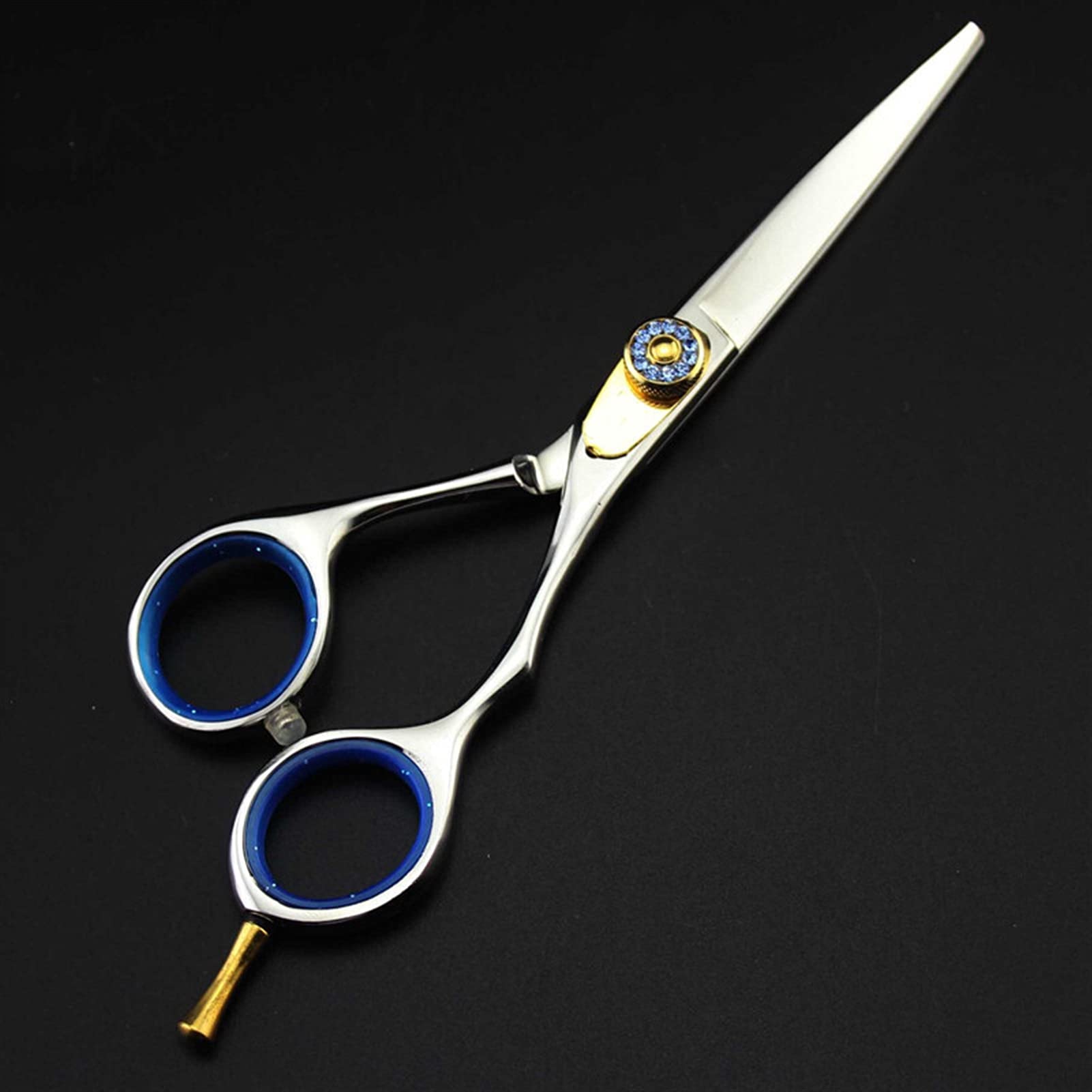 Forbici per Capelli, Taglio Capelli Argento, Prodotti per Parrucchieri Professionali, Strumenti per Lo Styling dei Capelli, Barbieri（Cutting No Bag）