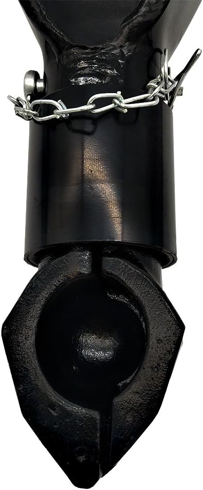 NBJINGYI 2" Class III A-Frame Coupler - 7,000 lb Capacity, Heavy Duty Forged Head, Powder Coated Black, Quick-Lock for Utility & Equipment Trailers - Image 7