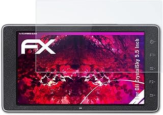 atFoliX Plastic Glass Protective Film compatible with DJI CrystalSky 5.5 Inch Glass Protector, 9H Hybrid-Glass FX Glass Screen Protector of plastic