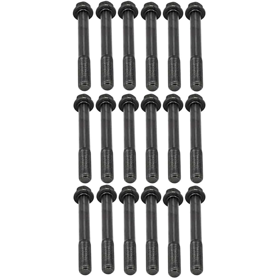 Amazon.com: BLUESUNSOLAR 18Pcs Cylinder Head Bolt 8-97133416