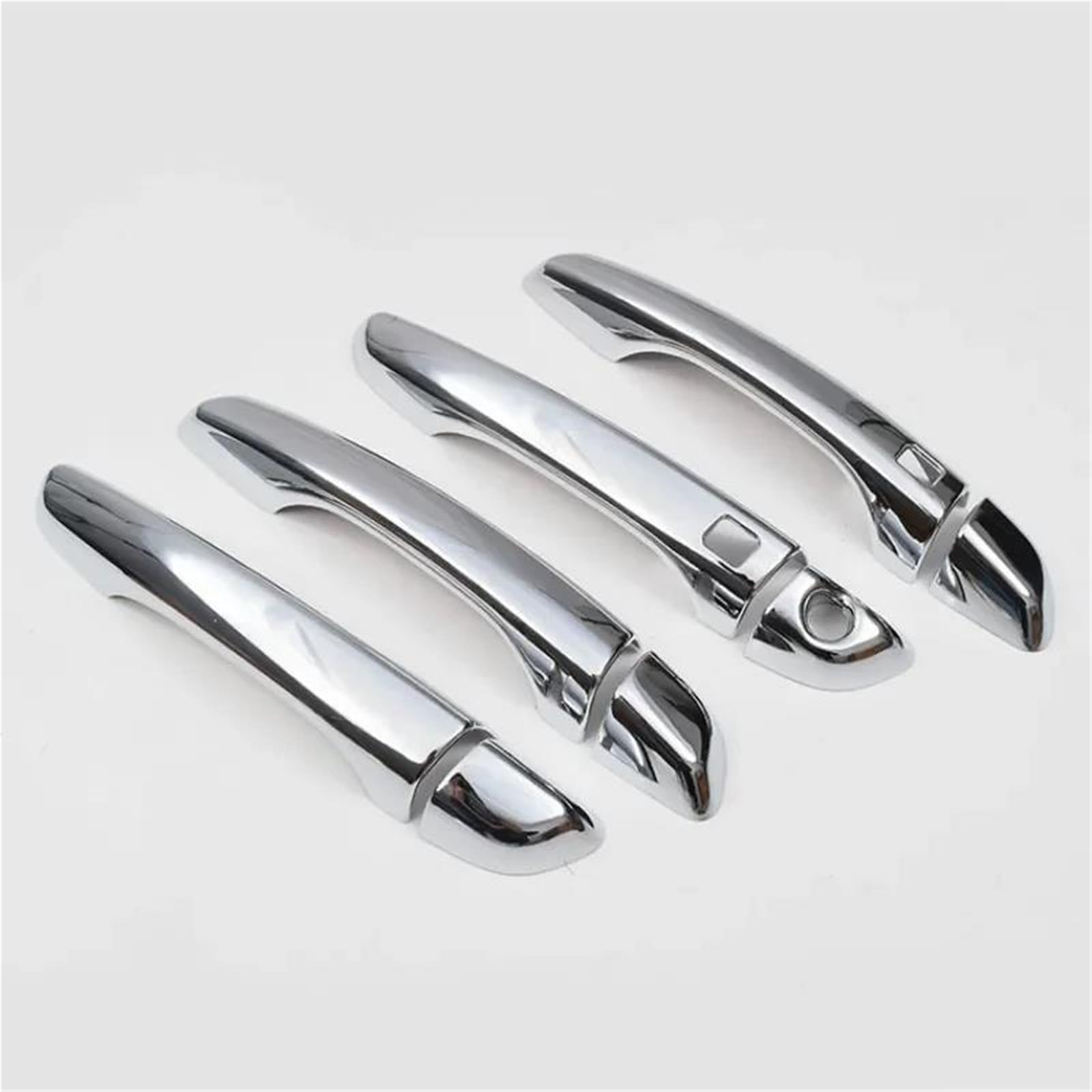 ZAPORA Chrome Car Door Handle Cover Sticker Styling Accessories for Hyundai for Tucson 2015-2019(Style 1)