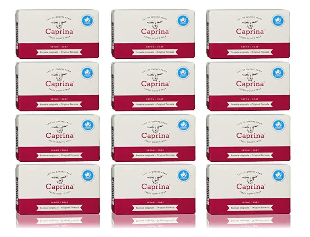 Caprina by CanusFresh Goat's Milk Soap, Original (12 bars)