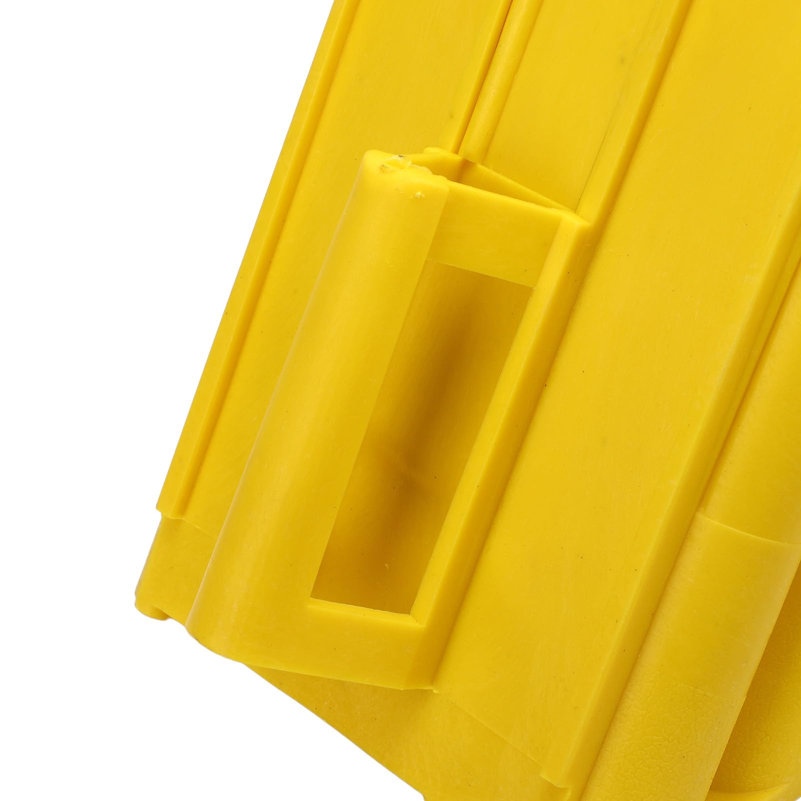Klin Pod Koło, Wytrzymały Klin Pod Koło o Masie od 1 do 3 Ton z plastikową powierzchnią antypoślizgową, Lekki Ogranicznik Koła o Wymiarach 17,32 X 7,87 X 19,69 Cala