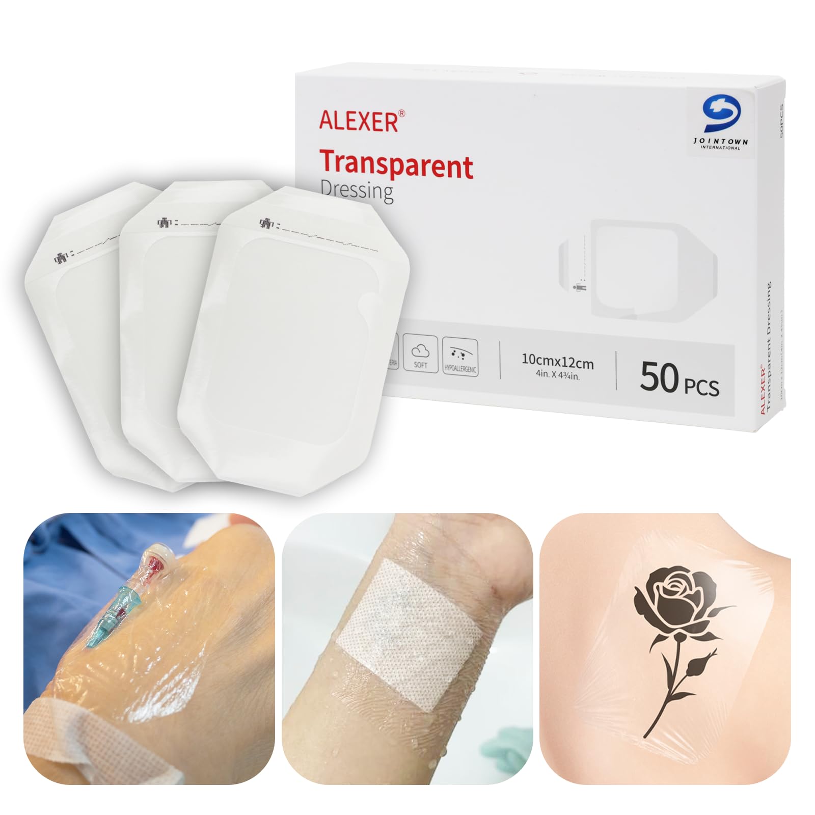 transparent wound dressing Amazon.com: Jointown Transparent Film Dressing, Waterproof Adhesive Clear  Wound Cover Bandage, Wound Seal for Post Surgical, Scar Therapy, Tattoo  Dressings，4 x 4.7 inches 50 Packs : Industrial & Scientific