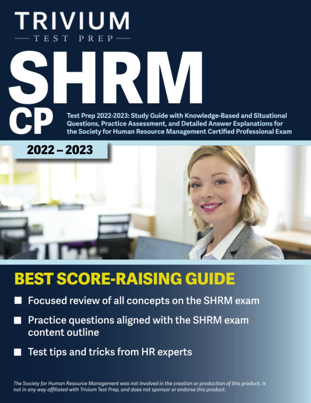 Trivium Test Prep SHRM CP 2022-2023: Study Guide with Knowledge-Based and Situational Q