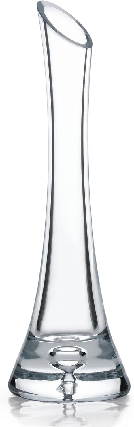 vaso di cristallo per fiori