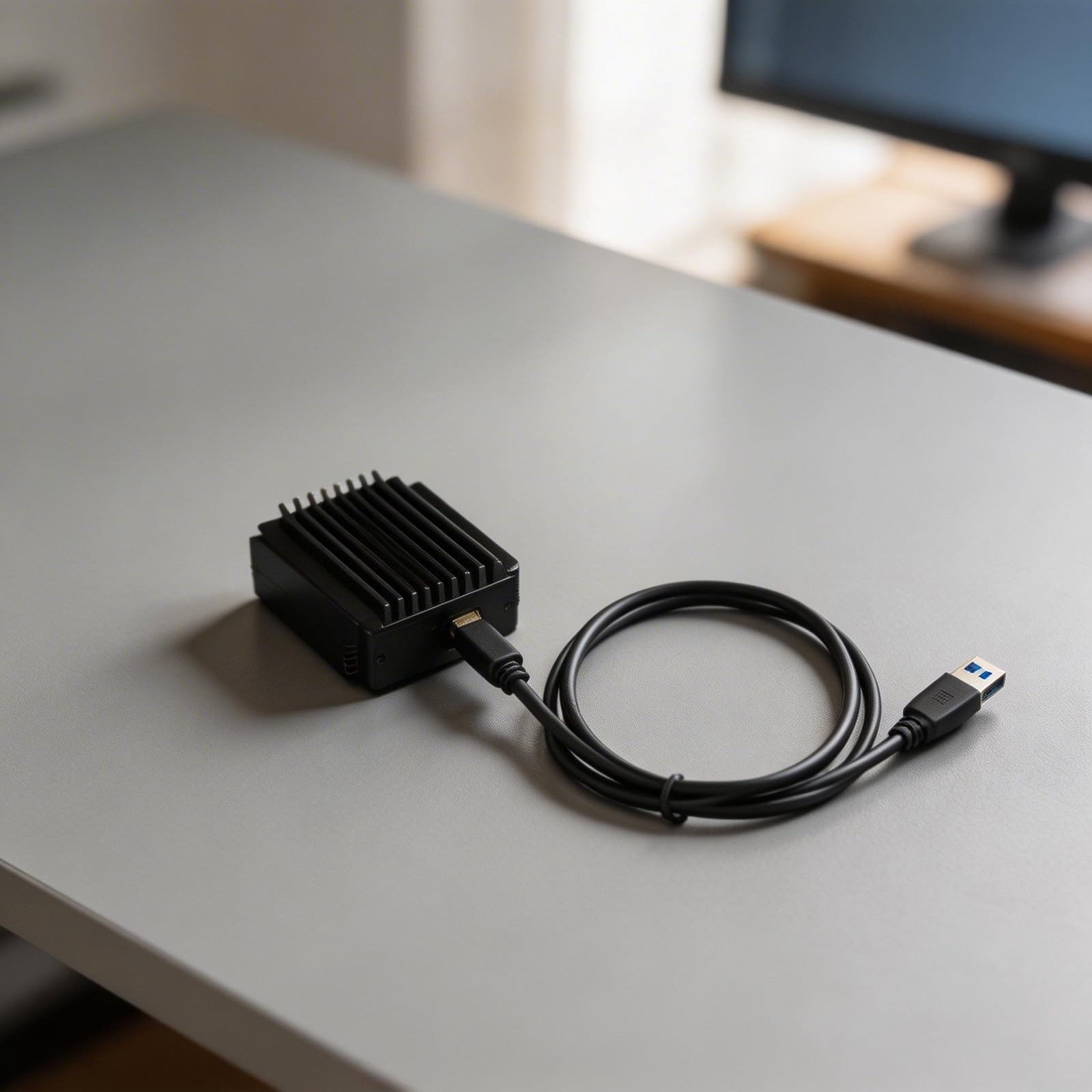 RX-888 MKII Funkempfänger - 16-Bit für ADC (LTC2208) & R828D Tuner, mit programmierbarem ATT/VGA für erweiterte HF/VHF-Signalüberwachung
