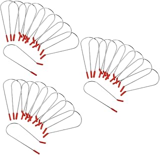 ifundom 48 Peças Grampos De Cabelo Cacheados Em U Modeladores De Cabelo Elétricos Clipes De Cabelo Para Cabelos Cacheados Rolos Quentes Para Rolos De Cabelo Com Clipes Braçadeira De