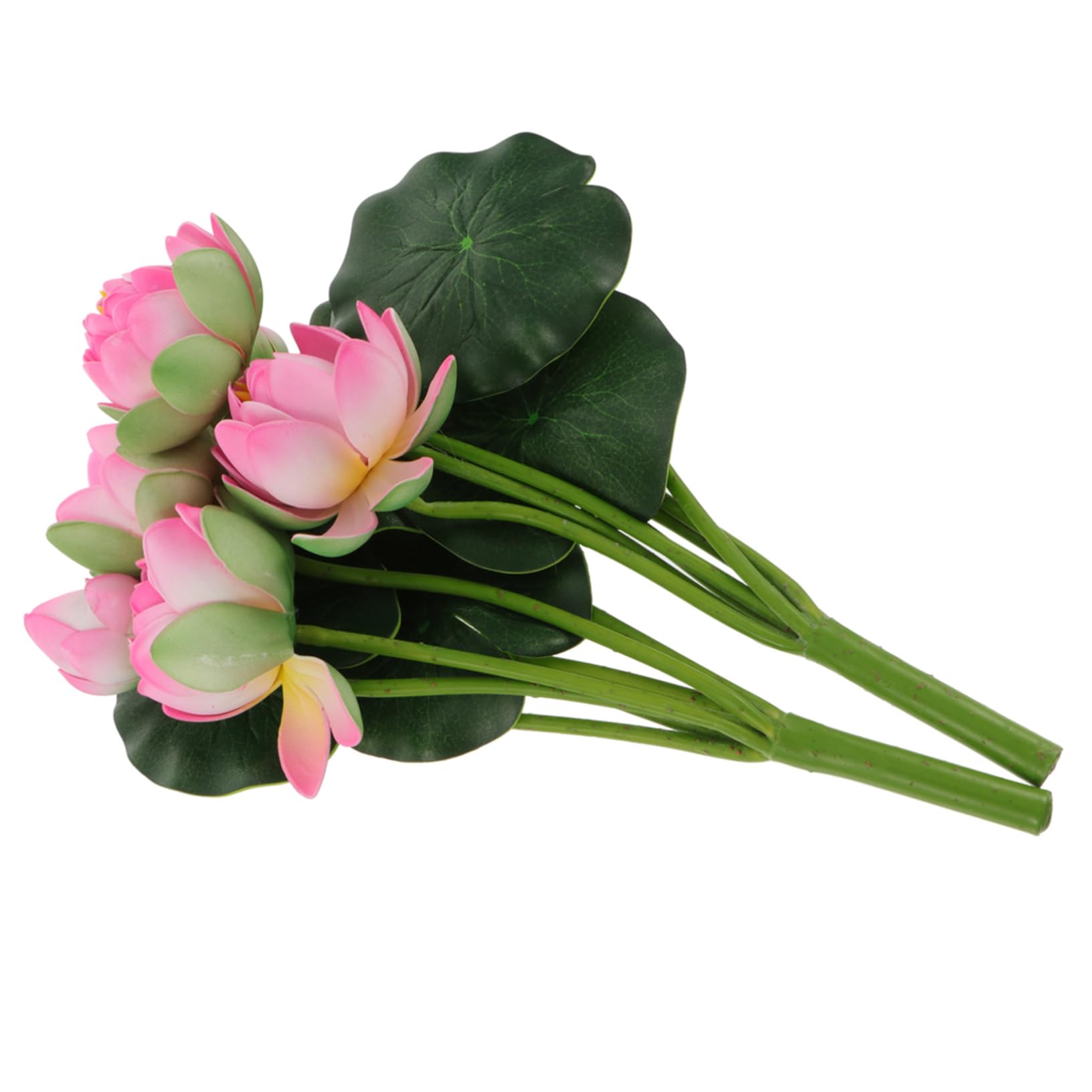 ULTECHNOVO Künstliche Rosa Blumen Stück 2 Veryhome aus Lotusblumen Eva in Blumendekoration Fensterbank und Büro