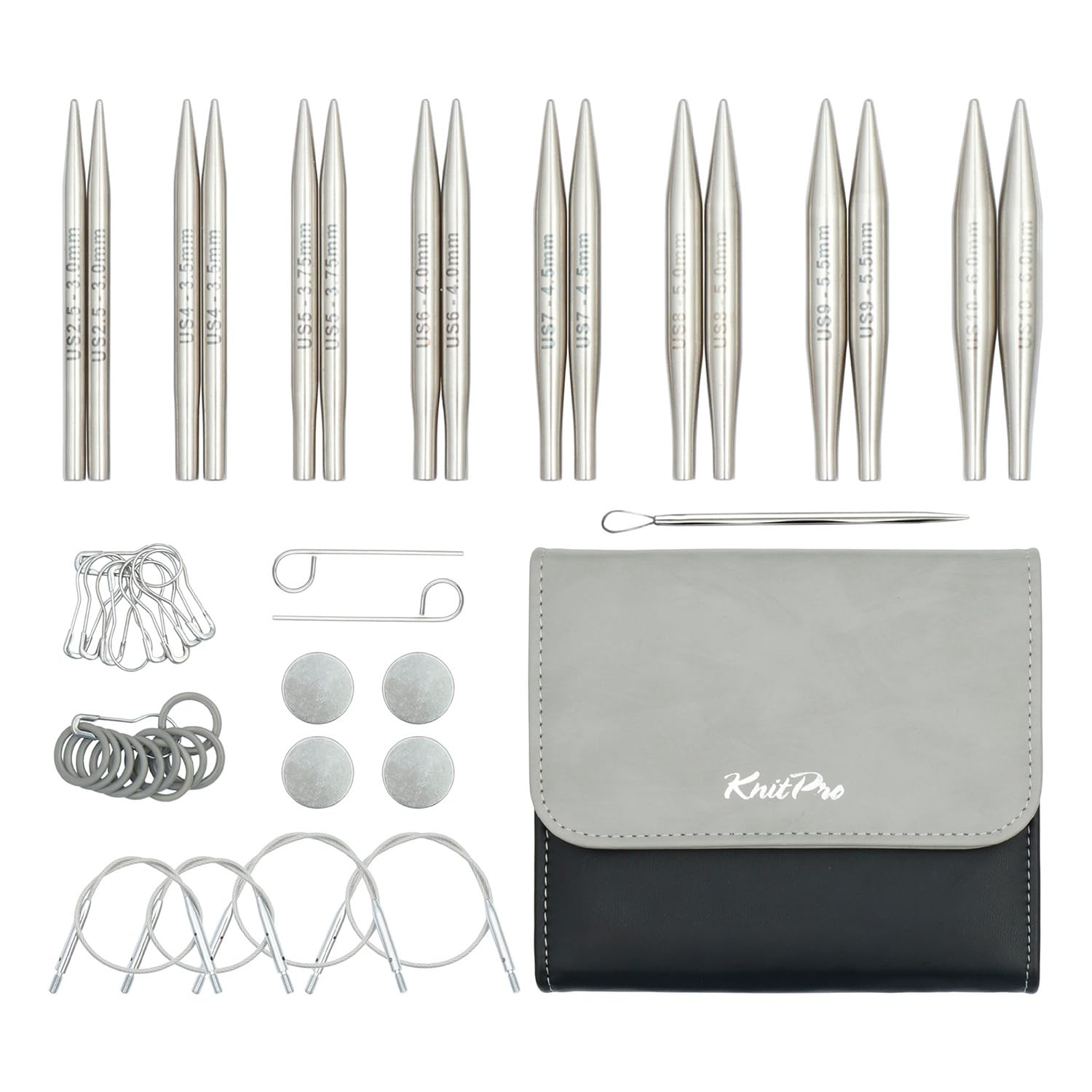 Amazon.com: KnitPro Stelo Mini Interchangeable Lace Needle Set 2 Amazon.com: KnitPro Stelo Mini Interchangeable Lace Needle Set 2
