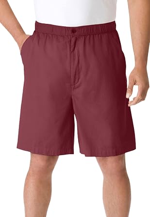 Full Elastic Plain Front Shorts 