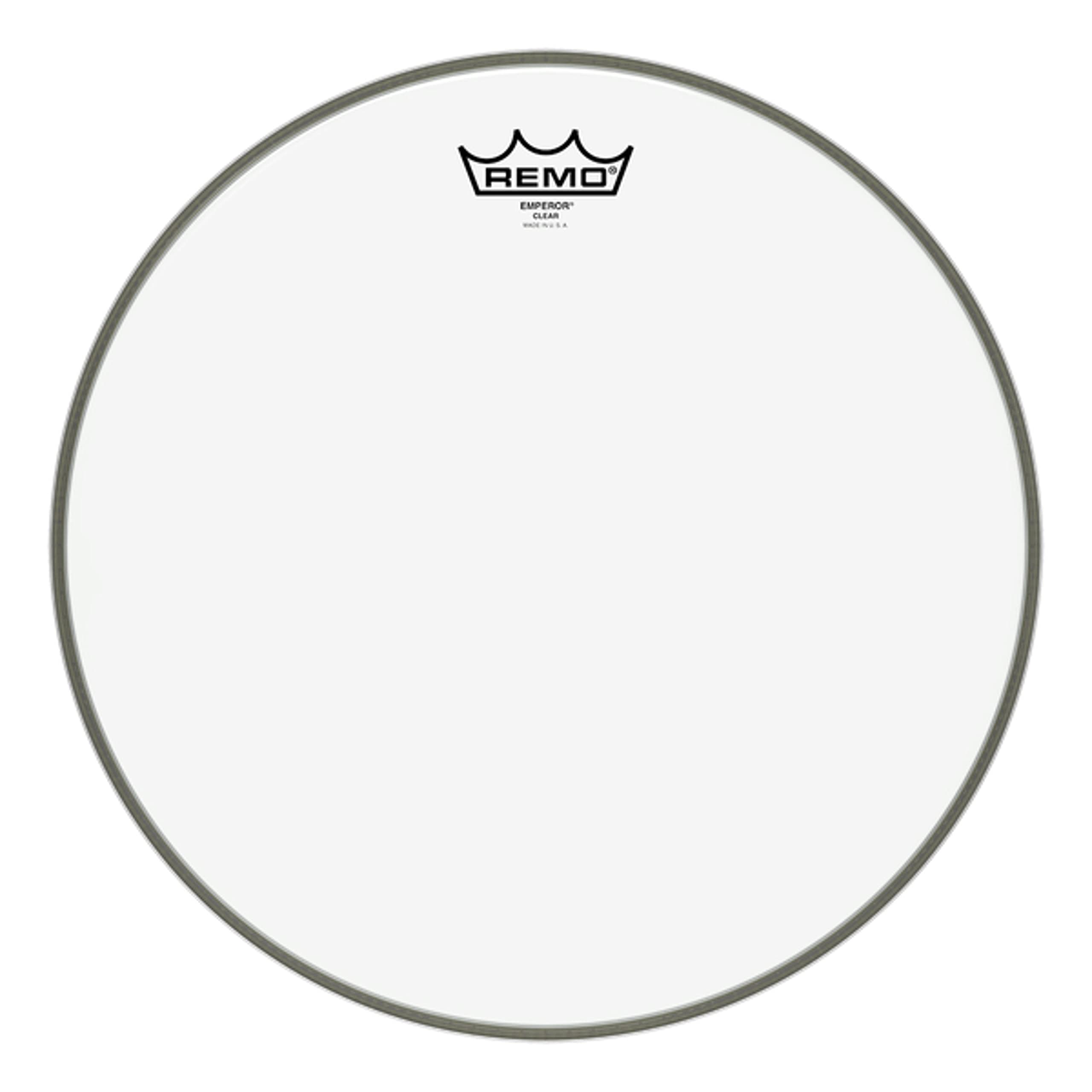 Remo parche de batería Ambassador Transparente Bombo 22" – BR-1322-00