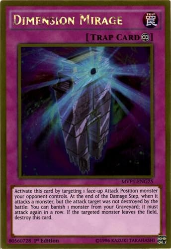 YU-GI-OH! - Dimension Mirage (MVP1-ENG25) - El lado oscuro de las dimensiones Paquete de películas Edición Oro - 1ª edición - Gold Rare