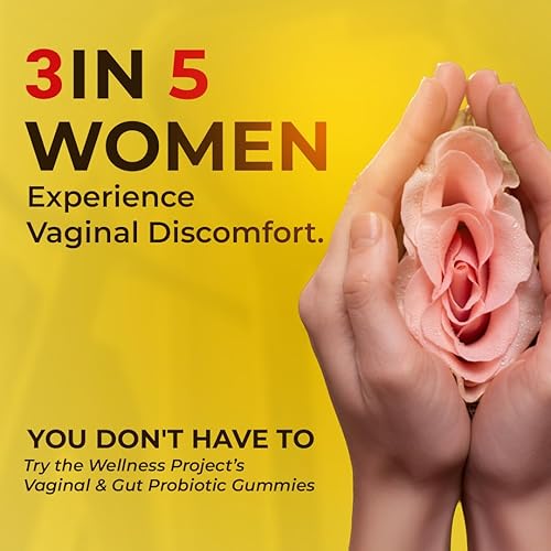 Miniatura 8 de The Wellness Project Probiótico vaginal e intestinal + gomitas prebióticas  Probióticos clínicamente estudiados de triple fuerza para un equilibrio