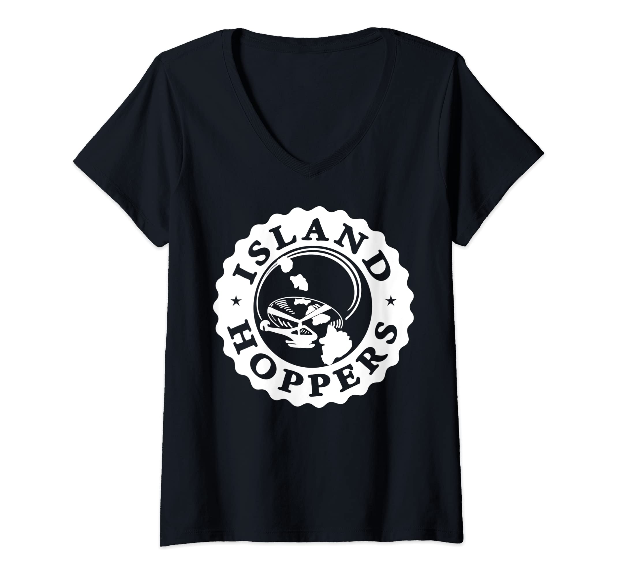Island Hoppers V-Neck T-Shirt