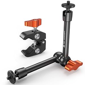 K F CONCEPT 9 8 Magic Arm Clamp Kit with 1 4 3 8 Thread Screw 360 Ball