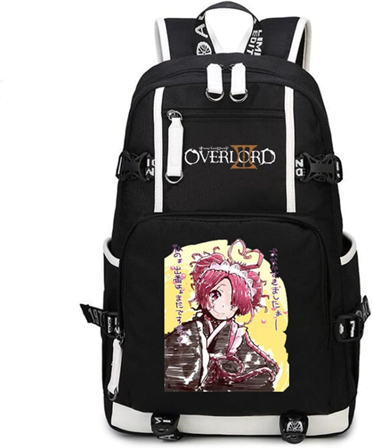 ISaikoy Anime OverLord Cosplay Backpack Bookbag Daypack School Bag Shoulder Bag
