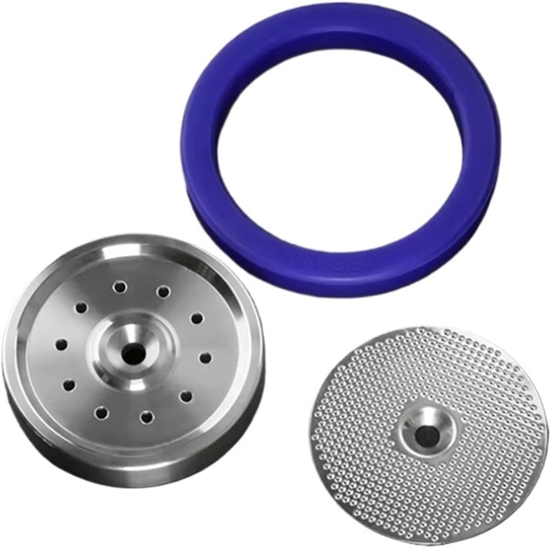 Compatible For Breville，Compatible For Oracle Touch ，BES900XL/920XL/980XL/990，Espresso Machine Group Head Gasket Shower Screen Filter Dual Boiler Coffee Machine Accessories(1pcs brewing head,BES980XL)