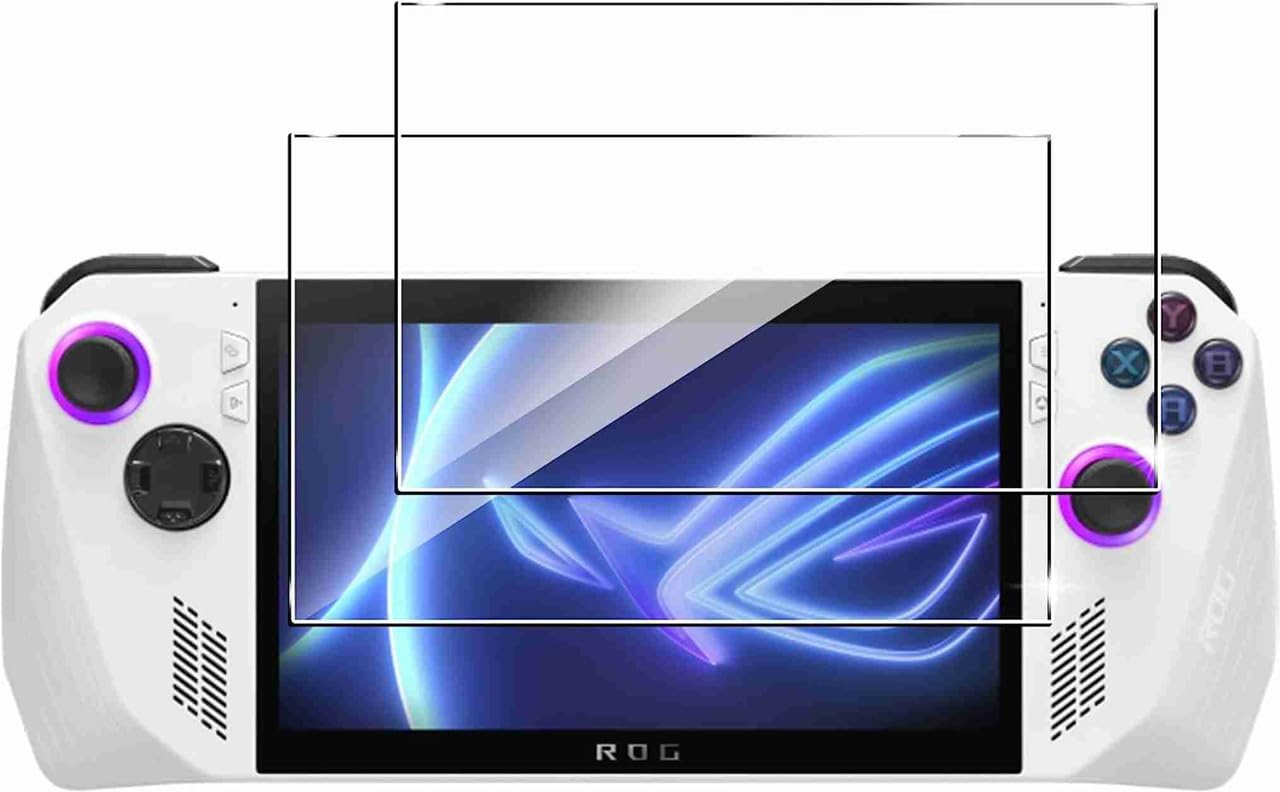 FINCH Premium Edge to Edge Tempered Glass Screen Guard Protector For Asus Rog Ally [PACK-2]-DC18