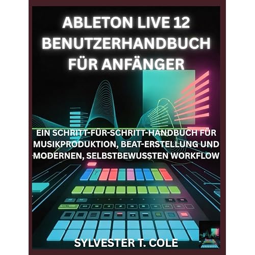 ABLETON LIVE 12 BENUTZERHANDBUCH FÜR ANFÄNGER: EIN SCHRITT-FÜR-SCHRITT-HANDBUCH FÜR MUSIKPRODUKTION, BEATERSTELLUNG UND MODERNEN, SELBSTBEWUSSTEN WORKFLOW (German Edition)
