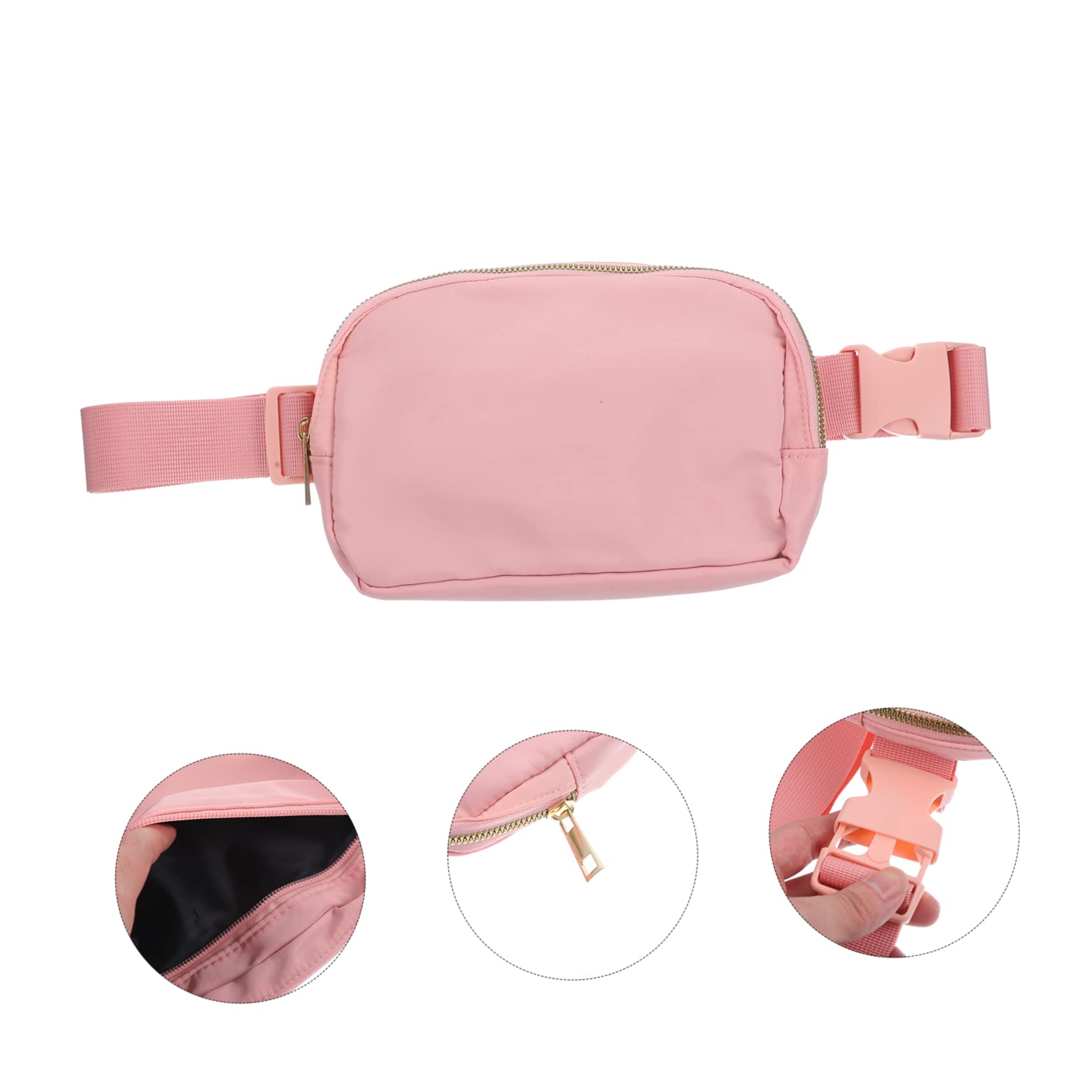 INOOMP 3stücke Fashionable Fanny Pack Für Damen Leichte Und Tragbare Hüfttasche Verstellbarer Bauchgurt Für Sport Wandern Radfahren Und Freizeitaktivitäten