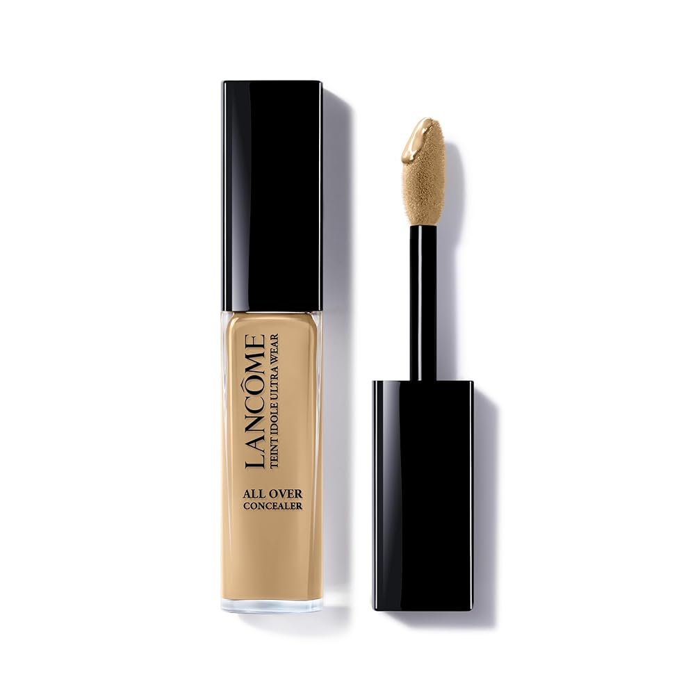 Lancme Teint Idole Ultra Wear All Over Full Coverage Concealer - Natural Matte Finish & Lightweight Under Eye Concealer - Up To 24H Wear - 360 Bisque Neutral