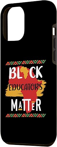 Miniatura 2 de iPhone 12 Pro Max Black Educators Matter Black History Pride African Case