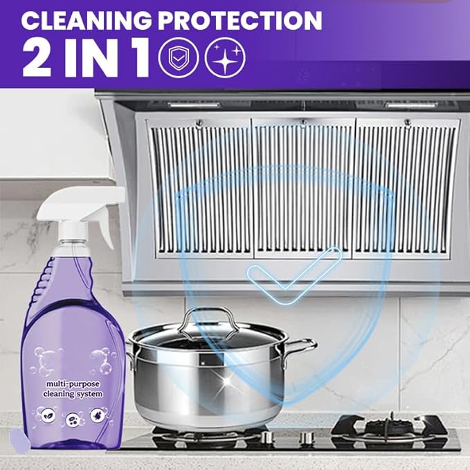 Limpia hornos multiuso en spray con tabletas concentradas 12 piezas miniatura 3
