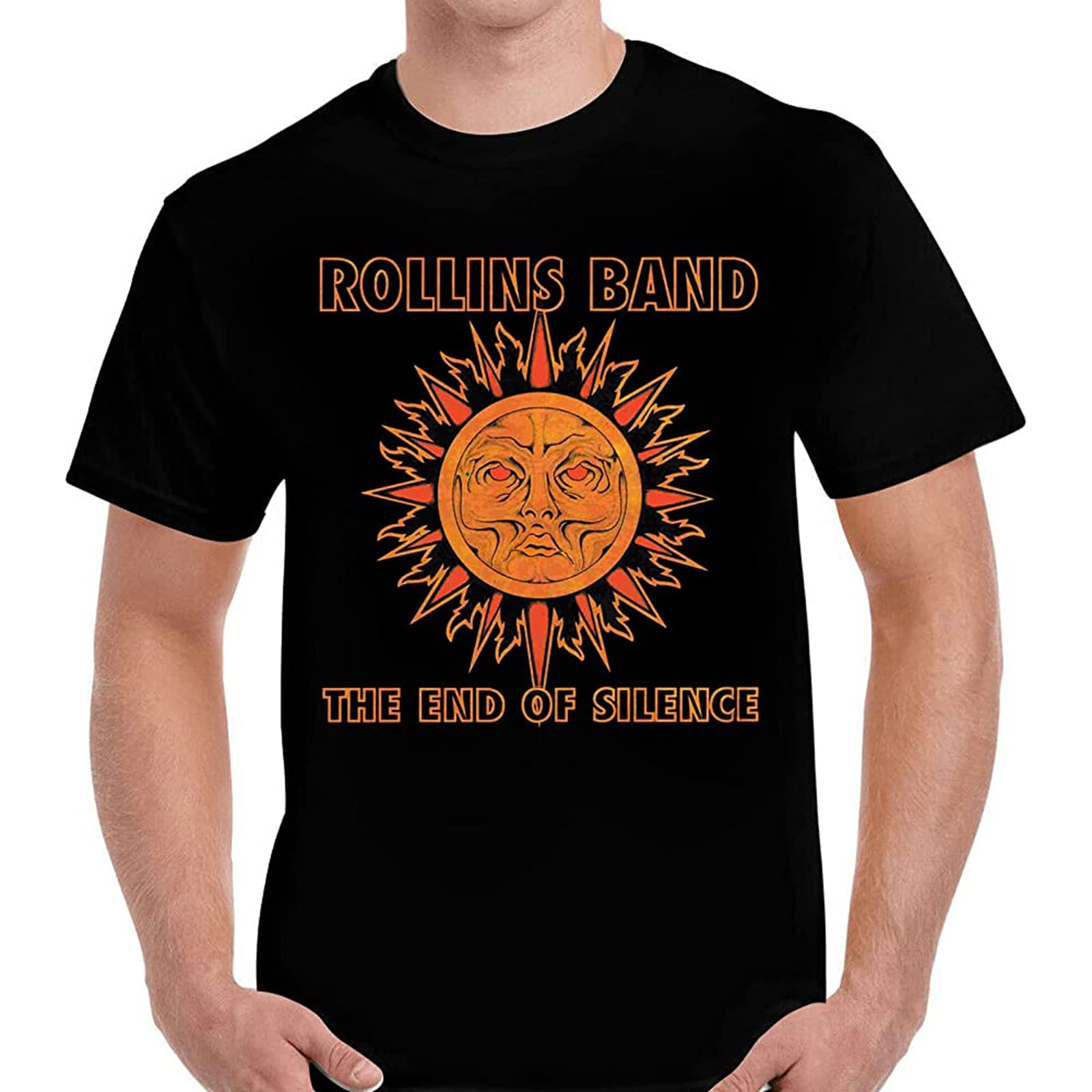 ROLLINS BAND　THE END OF SILENCE Tシャツ　黒　L ROLLINS BAND THE END OF SILENCE Tシャツ 黒 L - メルカリ
